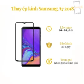 Thay Ép Kính Samsung A7 2018