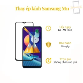 Thay Ép Kính Samsung M11