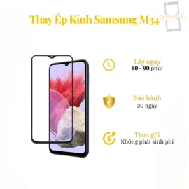 Thay Ép Kính Samsung M34