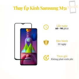 Thay Ép Kính Samsung M51