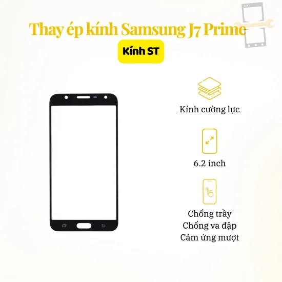 Thay ép kính ST Samsung J7 Prime