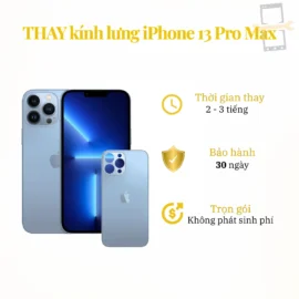 Thay kính lưng iPhone 13 Pro Max