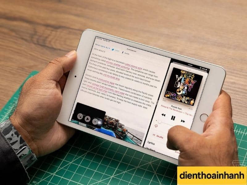 Quy trình thay loa ngoài iPad Mini 5 tại Điện Thoại Nhanh