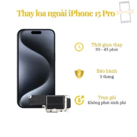 Thay Loa Ngoài iPhone 15 Pro