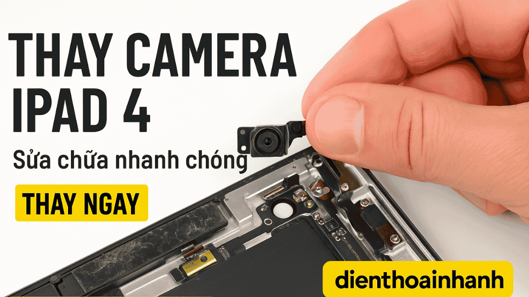 Ưu Điểm Khi Thay Camera iPad 4 Tại Điện Thoại Nhanh