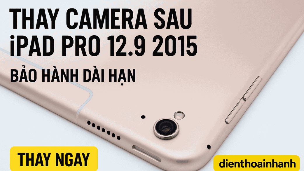 | Tháng 1 2026 Nguyên Nhân Gây Hư Hỏng Camera Sau iPad Pro 12.9 2015