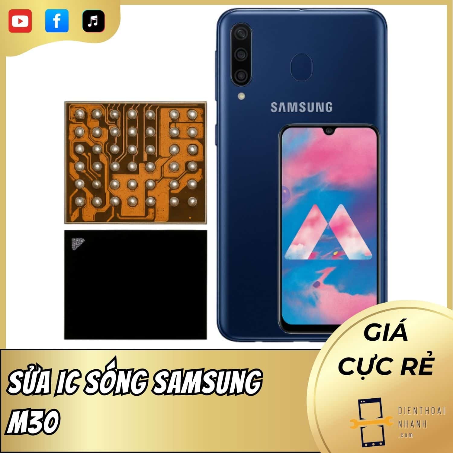 | Tháng 1 2026 Sửa IC Sóng Samsung M30
