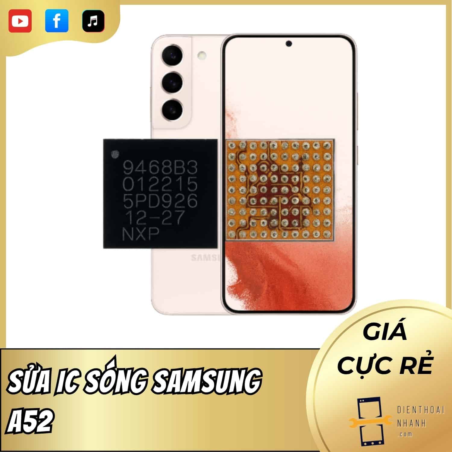 | Tháng mười một 2025 Sửa IC Sóng Samsung S22 Plus