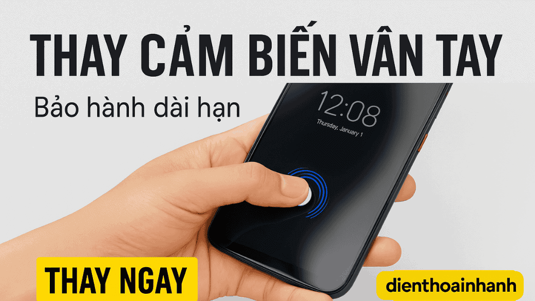 Quy Trình Thay Cảm Biến Vân Tay Chuyên Nghiệp Tại Điện Thoại Nhanh