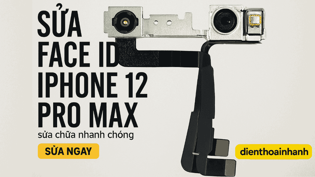 Bảng giá sửa Face ID iPhone 12 Pro Max tại Điện Thoại Nhanh