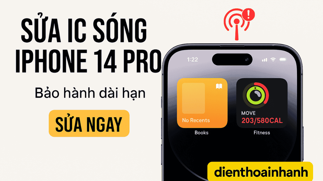 Quy Trình Sửa IC Sóng iPhone 14 Pro Chuẩn Kỹ Thuật