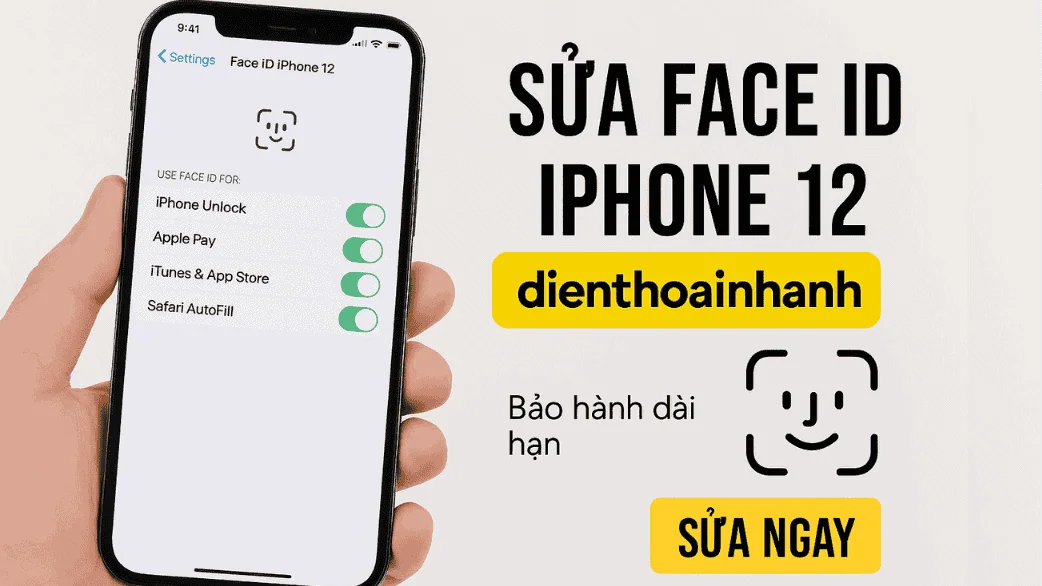 Sửa Face ID iPhone 12 Đừng Để Mất Tiền Vì Lỗi Nhỏ Này!