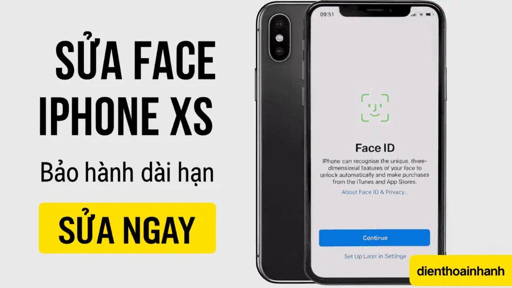 Quy trình sửa Face ID iPhone XS tại Điện Thoại Nhanh