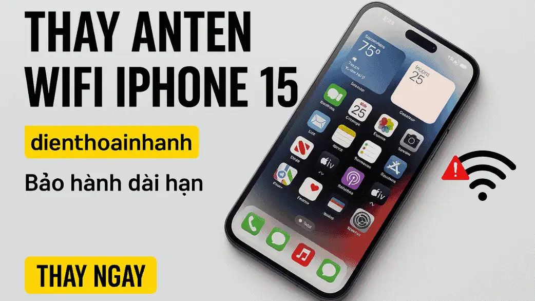 Thay Anten Wifi iPhone 15: Lướt Web Vi Vu, Không Chờ Đợi
