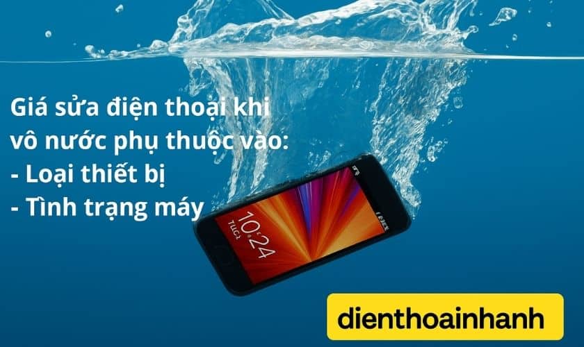 Có Thể Sửa Điện Thoại Bị Vô Nước Không?