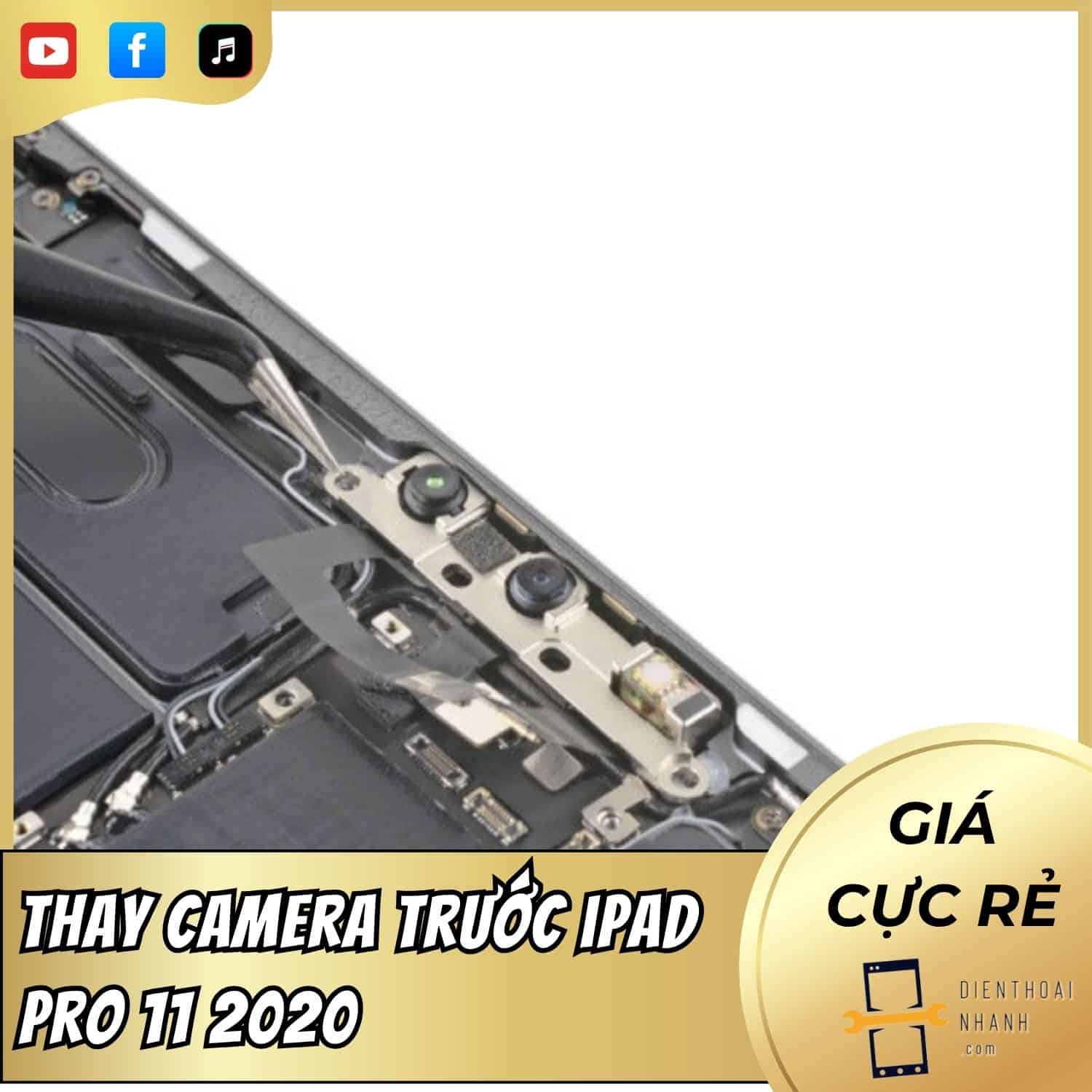 | Tháng mười một 2025 Thay Camera Trước iPad Pro 11 2020