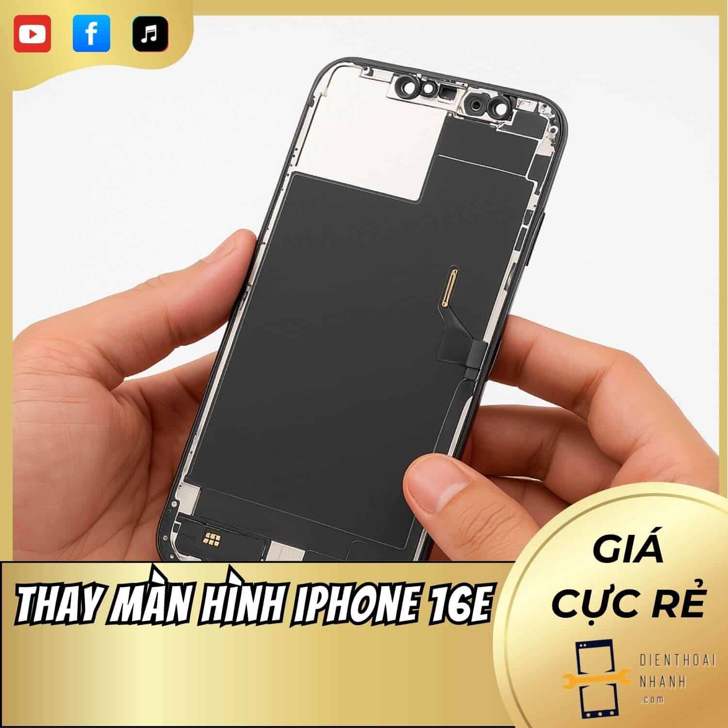 | Tháng mười một 2025 Thay màn hình iPhone 16 ProMax