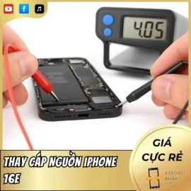 Thay Cáp Nguồn iPhone 16e Khắc Phục Lỗi Không Nhận Nguồn
