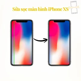Sửa lỗi sọc màn hình iPhone XS