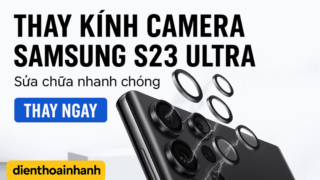 | Tháng 12 2025 Thay Kính Camera Samsung S23 Ultra Tại Điện Thoại Nhanh