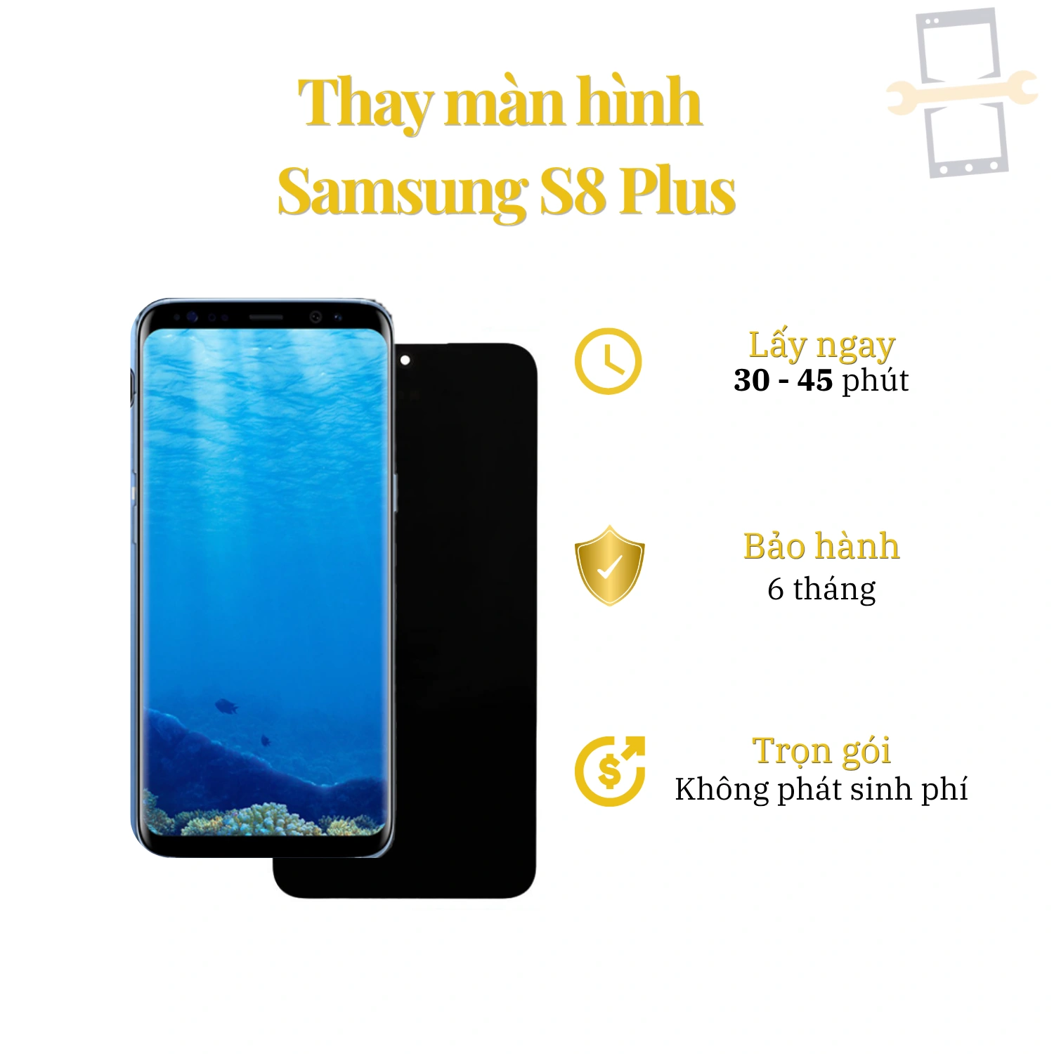 Thay Màn Hình Samsung S8 Plus