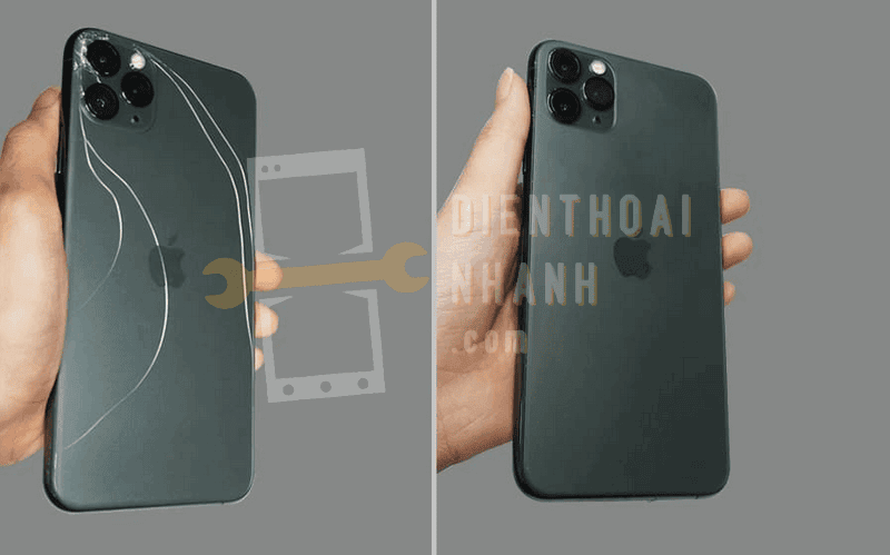 Quy Trình Thay Kính Lưng iPhone 12 Tại Điện Thoại Nhanh