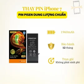 Thay pin Pisen dung lượng chuẩn iPhone 7