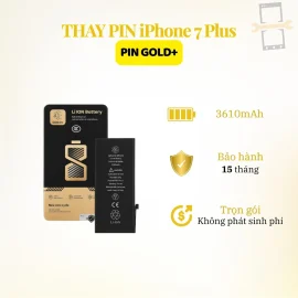 Thay pin Gold iPhone 7 Plus