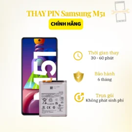 Thay Pin Samsung M51