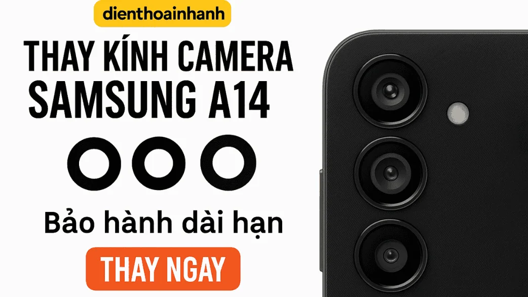 Cấu tạo và vai trò của lớp kính bảo vệ camera A14