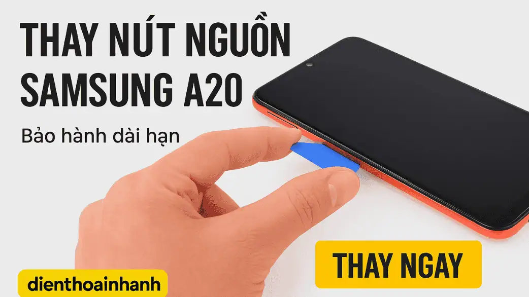Lưu Ý Sau Khi Thay Nút Nguồn Samsung A20