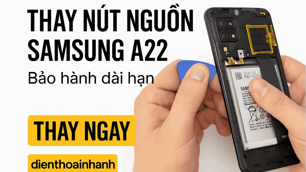Những Lưu Ý Trước Và Sau Khi Thay Nút Nguồn Samsung A22