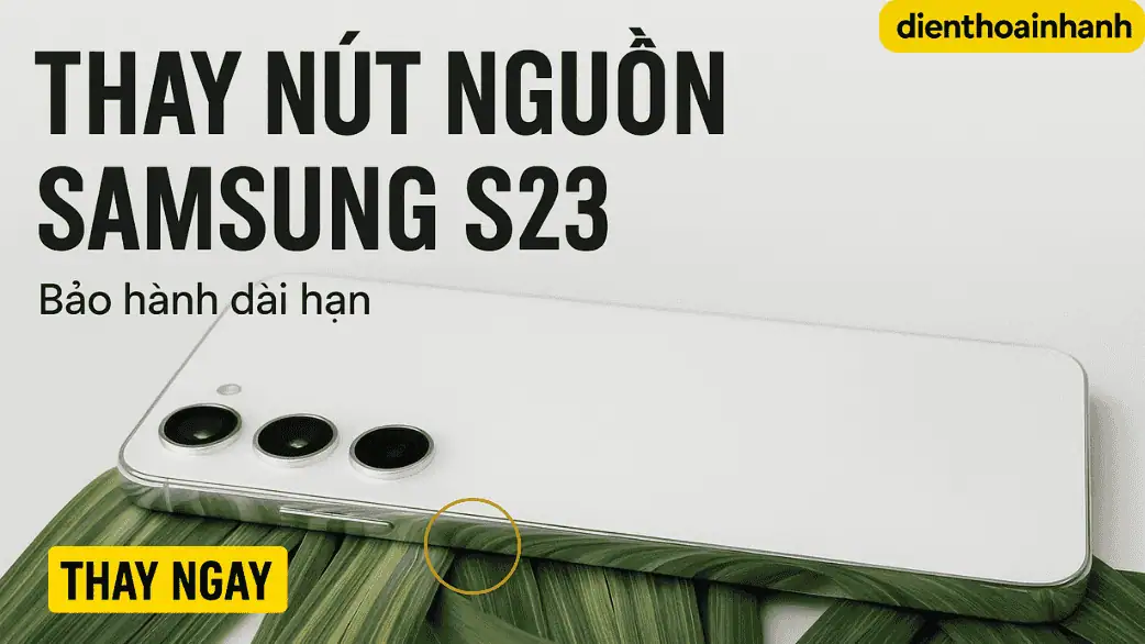 Quy Trình Thay Nút Nguồn Samsung S23 Tại Điện Thoại Nhanh