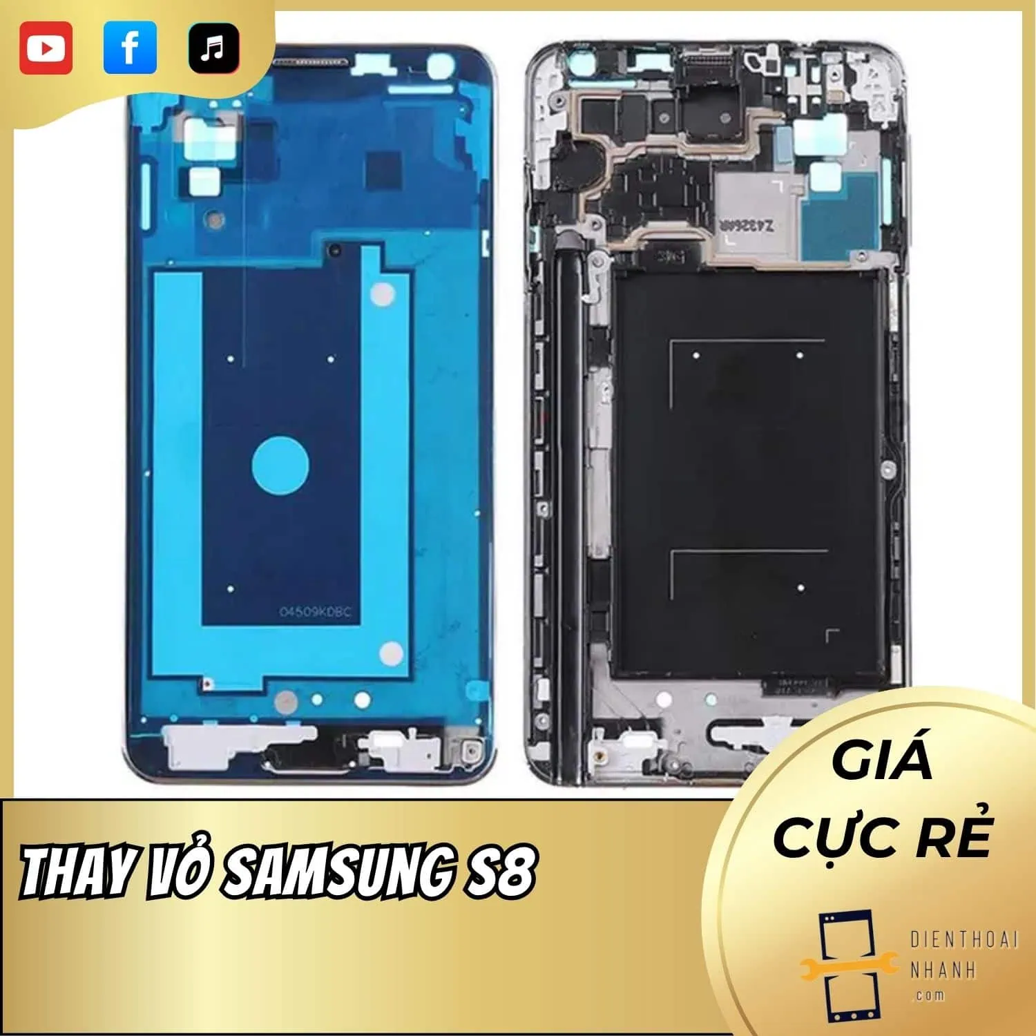 | Tháng 1 2026 Thay Vỏ Samsung S8 Chính Hãng, Lấy Ngay Trong Ngày