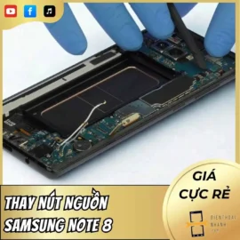 Thay Nút Nguồn Samsung Note 8 Giữ Nguyên Thiết Kế Zin