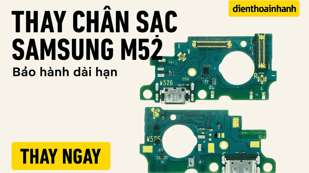 Đảm Bảo Tương Thích Chuẩn OTG (On-The-Go) Sau Khi Thay Chân Sạc Samsung M52