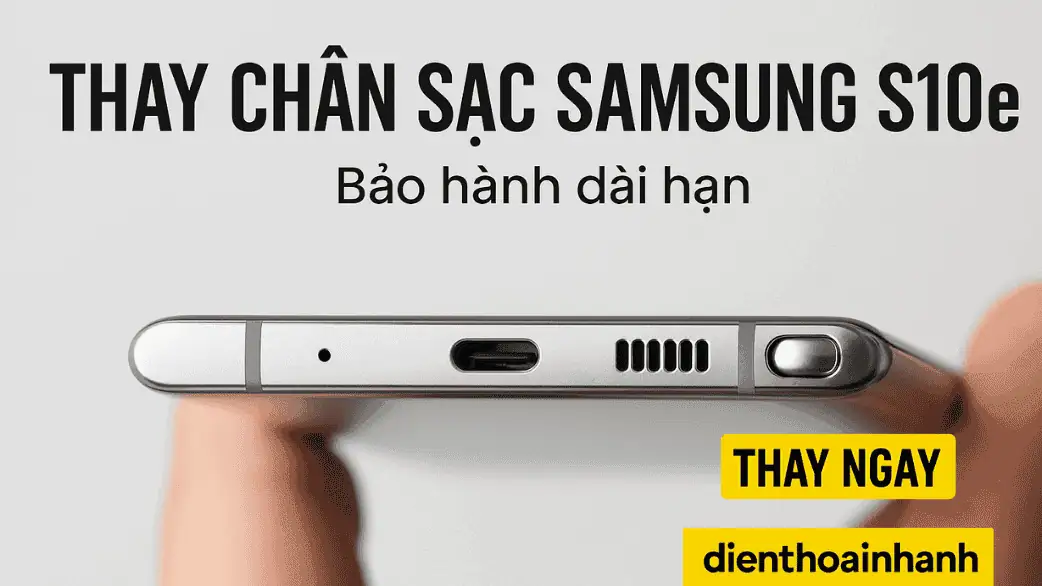 Cấu tạo của cụm chân sạc Samsung Note 10: Không chỉ là một cổng cắm