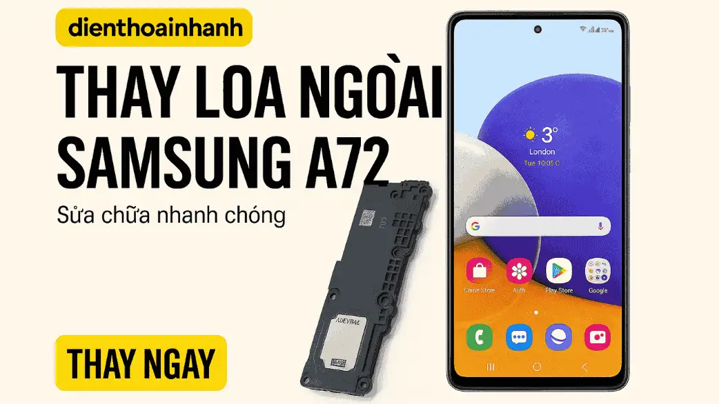Thay Loa Ngoài Samsung A72 - Giải Pháp Tối Ưu, Giá Rẻ