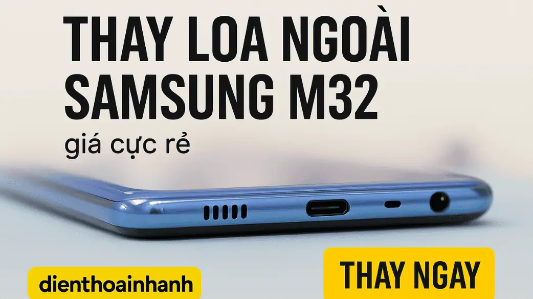 | Tháng 2 2026 Có nên thay loa ngoài Samsung M32 tại nhà không?