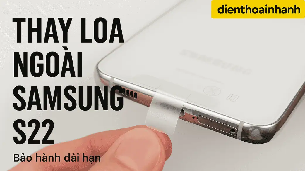 Thay Loa Ngoài Samsung S22 - Dịch Vụ Chất Lượng, Giá Tốt