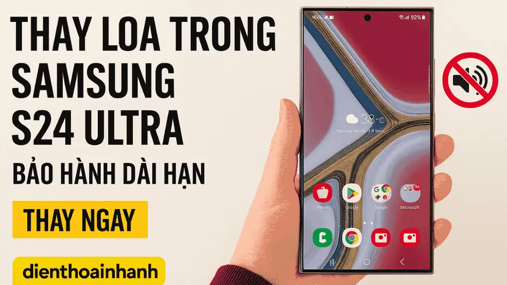 Thay Loa Trong Samsung S24 Ultra