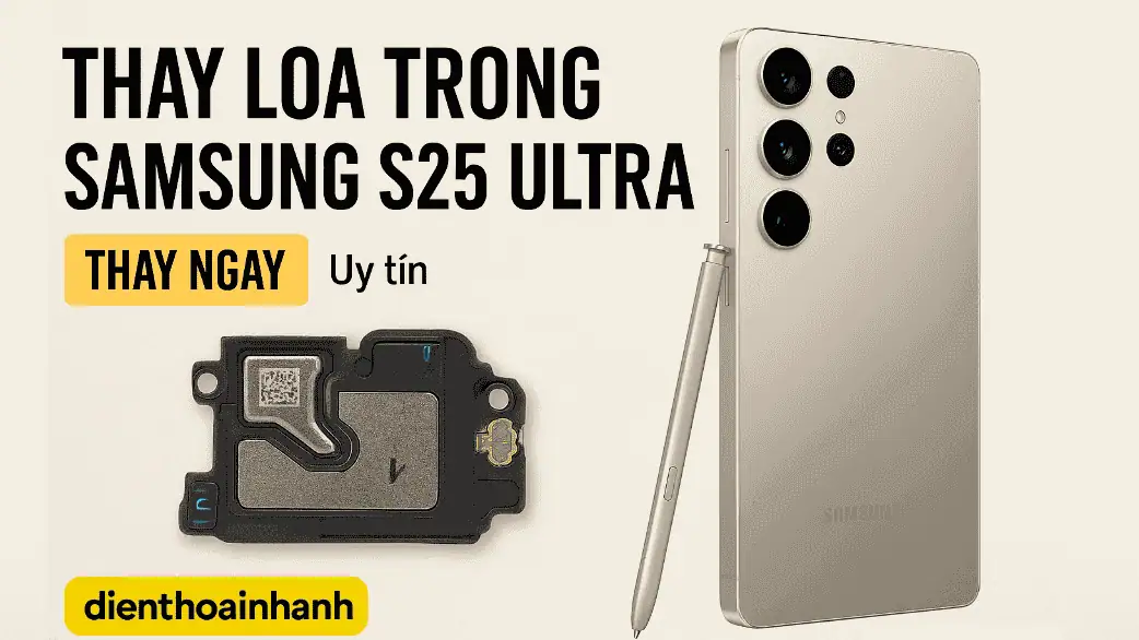 Thay Loa Trong Samsung S25 Ultra Chất Lượng Cao Giá Tốt
