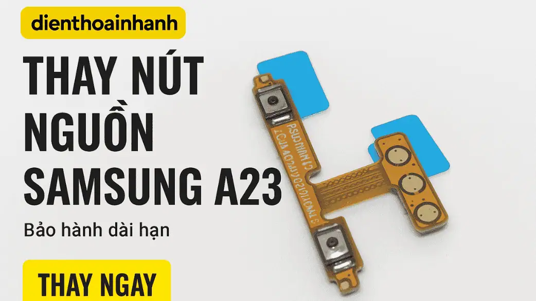 So sánh các loại linh kiện thay nút nguồn Samsung A23