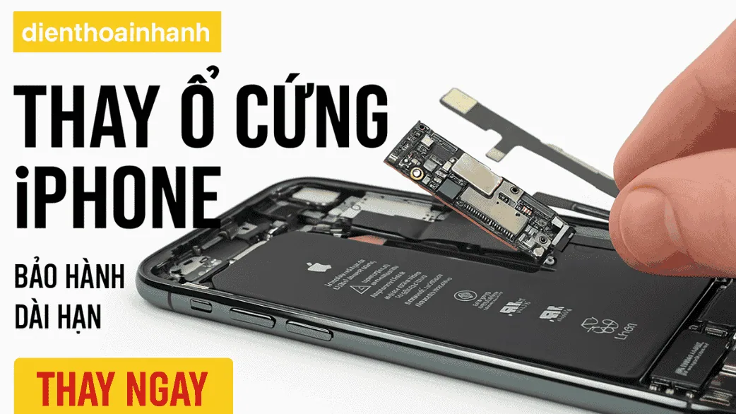 Nên Thay Ổ Cứng iPhone Hay Chỉ Sửa Chữa?