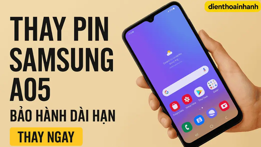 | Tháng 1 2026 Kỹ thuật chuyên sâu trong quá trình thay pin Samsung A05