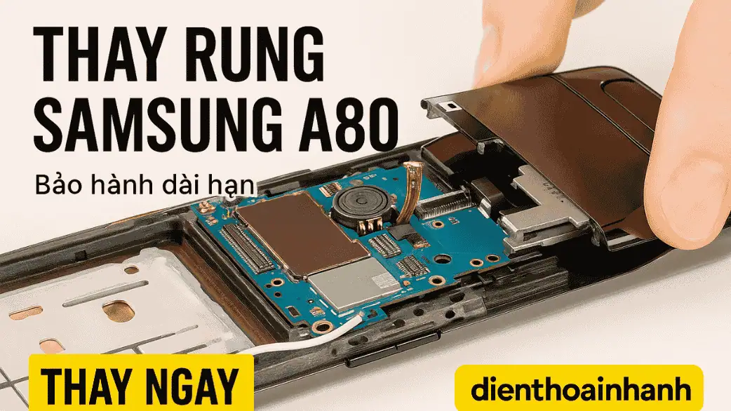 Thay Rung Samsung A80 Chuyên Nghiệp, Lấy Liền