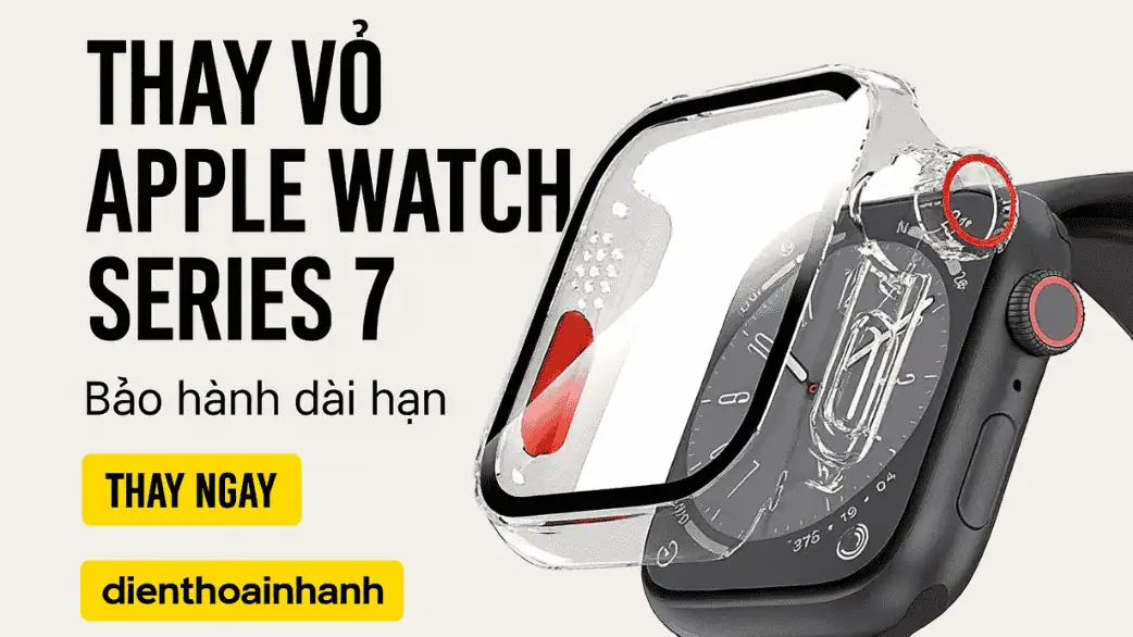Thay Vỏ Apple Watch Series 7 Giá Tốt - Lấy Liền Trong Ngày