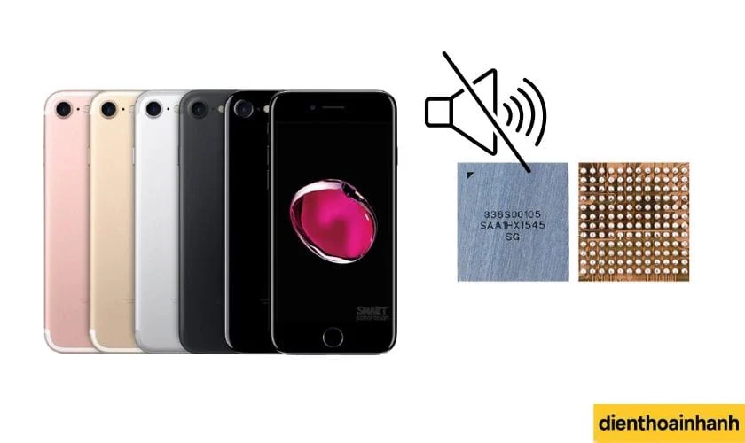 Thay IC Audio iPhone 7 có ảnh hưởng gì không?