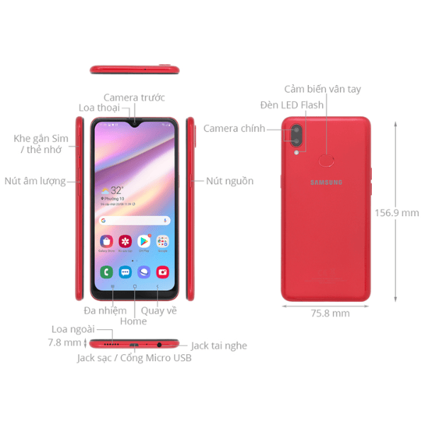 | Tháng 1 2026 Thay Pin Samsung A10s Chính Hãng - Tăng Thời Lượng Sử Dụng