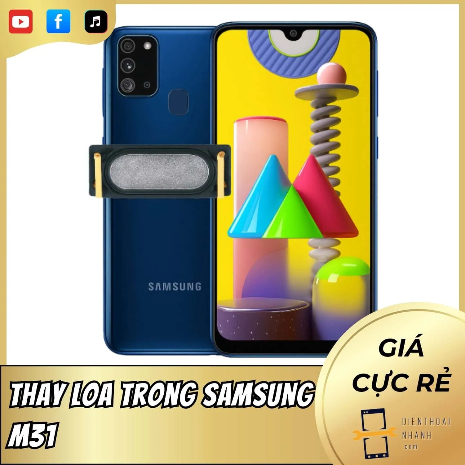 | Tháng 12 2025 Thay Loa Trong Samsung M31